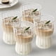 thumbnail image 1 of Set 4 Vasos Estriados Medianos 250ml, 1 of 8