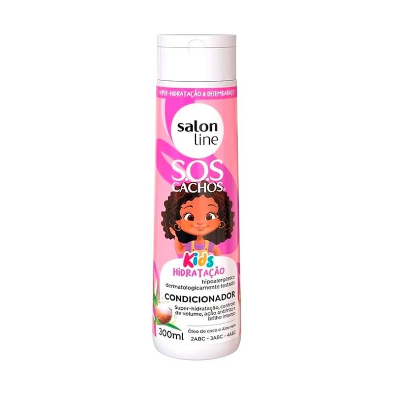 Salon Line - Acondicionador Rizos Hidratante Antifrizz Kids 300Ml