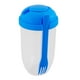 thumbnail image 3 of Ensaladera Comida Almuerzo Estuche Botella De Agua Para Senderismo Picnic Camping Azul, 3 of 3