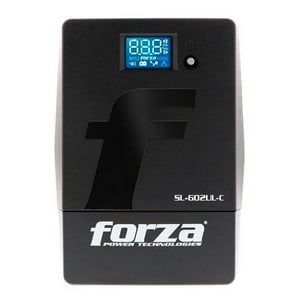 Forza - Ups Inteligente Sl-602Ul-C 600Va/360W 220V - 3 Cei Negro