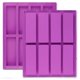 thumbnail image 1 of Molde de silicona Palksky rectangular de 8 cavidades – juego de 2, 1 of 9