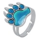 thumbnail image 1 of Cute Paw Magic Mood Ring Emotion Temperature Cambio De Color Anillo Ajustable, 1 of 3