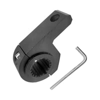 Magideal - Soporte De Montaje De Luz De Motocicleta, Abrazaderas De Luz Antiniebla De Conducción De Metal Para Barra Protectora De 23Mm A 27Mm, Fácil Instalación