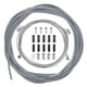 thumbnail image 1 of Uxcell Juego de Carcasa de Cable de Cambio de Marchas y Freno para Bicicleta Universal Kit de Reemplazo de Cable de Cambio de Bicicleta Delantera y Trasera para Bicicleta de Carretera y Montaña, Gris, 1 of 7
