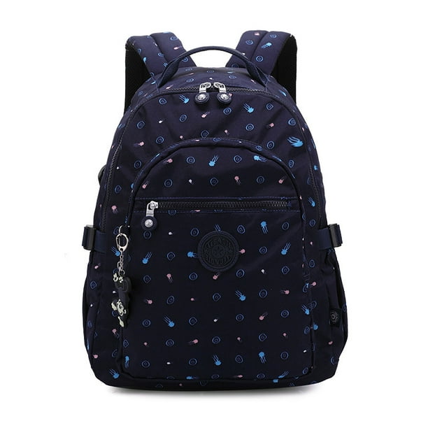 TEGAOTE School bag for Teenager Girl Backpack Floral Printing Leisure Backpack Student Baggage Women Leisure Travel Bag Rucksack