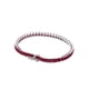 thumbnail image 1 of Pulseras de Tenis para Mujer, Espinela Verde Creada/circonia Cúbica/rubí Creado Pulsera de Plata Esterlina S925 para Esposa (Piedra Preciosa Corte Princesa 3 X 3 Mm 6-7.5 Pulgadas), 1 of 4