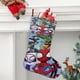thumbnail image 2 of Spidey y sus Sorprendentes Amigos Tema: Calcetines de Navidad, fino lino blanco para colgar en escaleras y chimenea, decoración navideña para el hogar, regalo de Navidad. 45cm × 32cm, 2 of 5