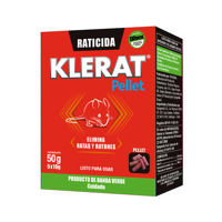 Klerat - Insecticida Pellet Elimina Ratas Y Ratones Caja