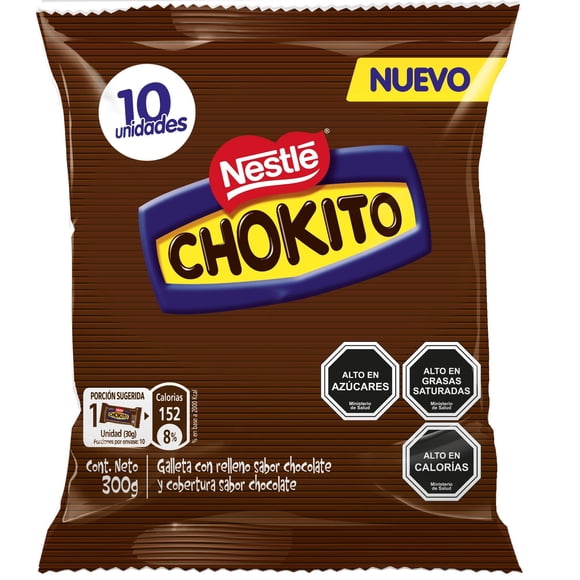 Galletas de chocolate Chokito Bolsa 10 unidades, 300 g