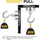 thumbnail image 2 of Ganchos magnéticos DIYMAG 22 kg (50 lb) paquete de 6, color plata, 2 of 6