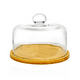 thumbnail image 2 of Quesera Wood De Vidrio, 2 of 3