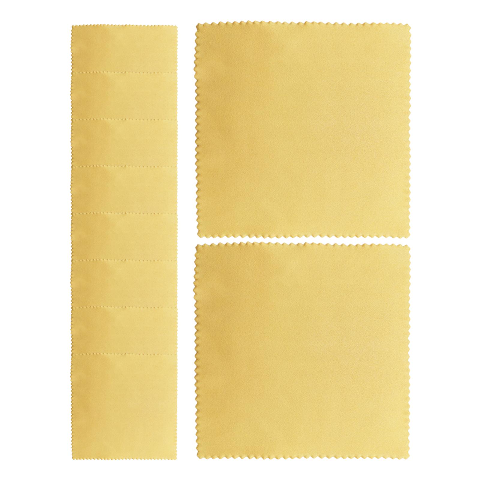 Bothyi - 10X Paños Para Gafas Paños De Limpieza Para Teléfonos Pantallas De Cámaras Monitores Led Amarillo