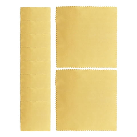 Bothyi - 10X Paños Para Gafas Paños De Limpieza Para Teléfonos Pantallas De Cámaras Monitores Led Amarillo