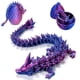 thumbnail image 1 of Dragón YTRXYLKL impreso en 3D con huevo sorpresa para niños, color morado, 1 of 6