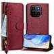thumbnail image 1 of FOXDOCK Funda Tipo Cartera para Huawei Pura 70 Ultra Cuero PU con Cremallera y Correa de Muñeca, Ranuras para Tarjetas, Soporte Plegable, Cierre Magnético, 1 of 5