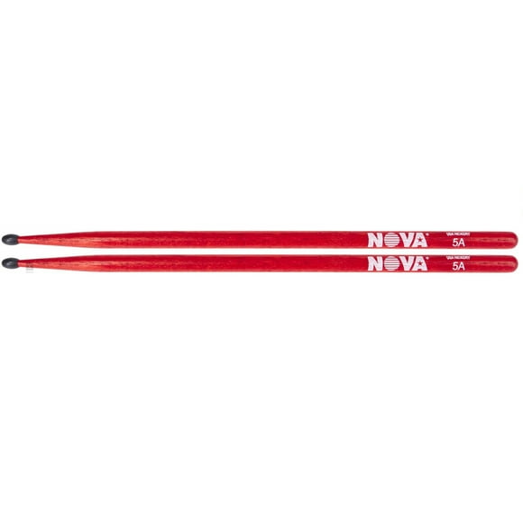 Baquetas Vic Firth 5A NOVA Red Punta de Nylon