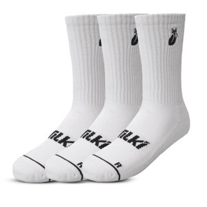 Calcetín Tilki Comfort Blanco Pack X3 Tenis Padel