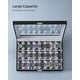 thumbnail image 3 of Watch Box SONGMICS con cierre de 24 ranuras y tapa de cristal, color negro, 3 of 8