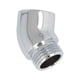 thumbnail image 1 of Adaptador de codo de ducha Extensión del brazo de ducha, fácil de instalar Piezas de bañeras duraderas Conector de acoplamiento de accesorios de baño 130 grados, 1 of 5