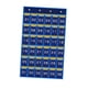 thumbnail image 5 of Gráfico De Bolsillo Para El Aula Con Organizador De Bolsillo Numérico Para El Gabinete Del Dormitorio Del Hogar Azul 36 Bolsillos, 5 of 5