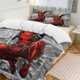 thumbnail image 1 of Deadpool Family Bed 3 Piece Set Personalized Bedding Decor for Kids And Teens Anime Student Dormitory Cover, 1 of 5