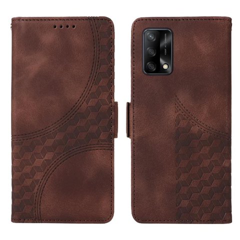 Carcasa Foxdock Oppo A74 4G De Cuero Pu, Diseño Acolchado Clásico, Protección Contra Caídas Y Rayones