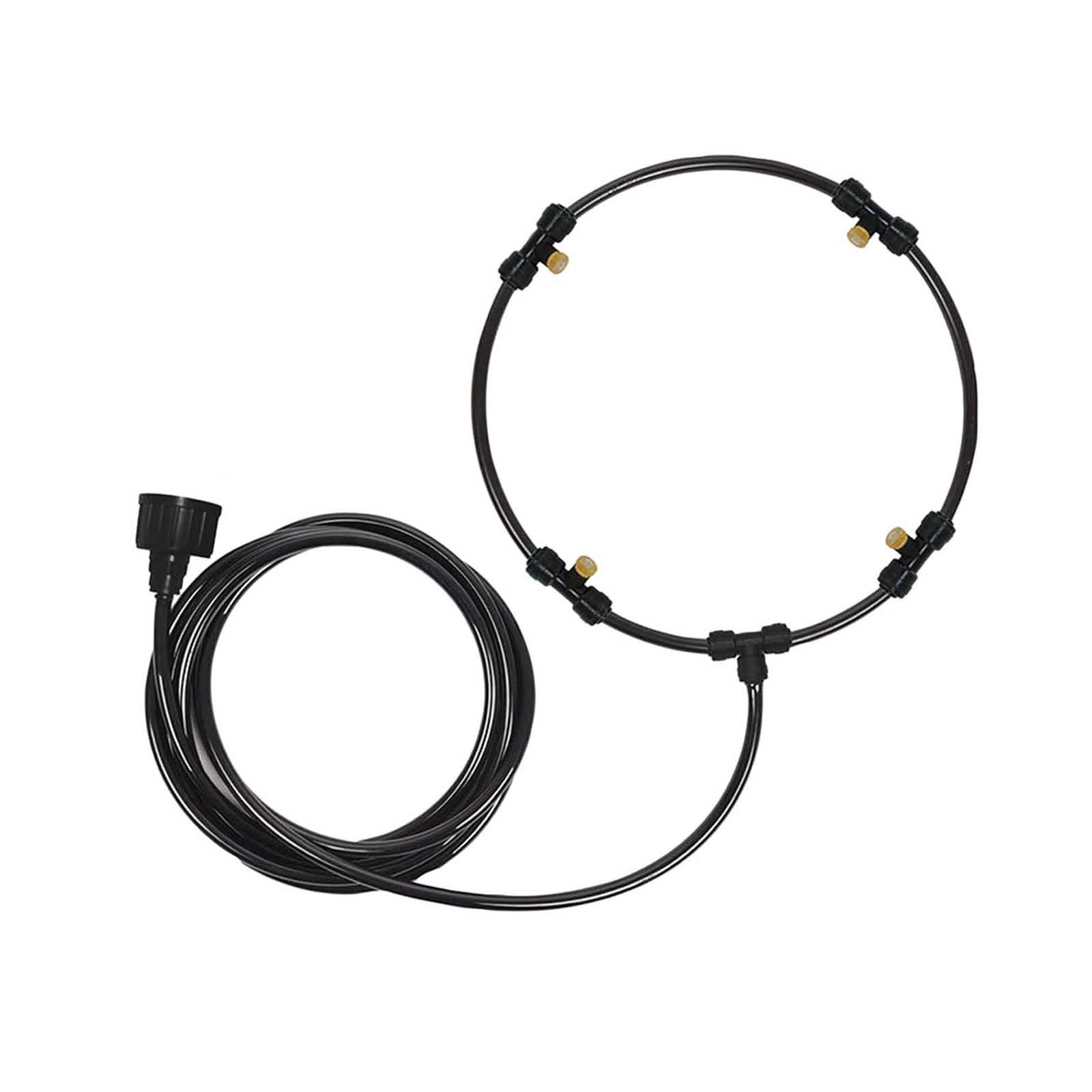 Bothyi - Sistema De Rociador De Agua Nebulizada Kit De Ventilador De Nebulización Para Enfriar El Jardín Del Patio 16 Pulgadas