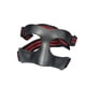thumbnail image 4 of Protectores de nariz protector facial con almohadilla absorbente de sudor protección facial máscara facial ajustable para fútbol atlético mujeres homb banda roja negra, 4 of 5