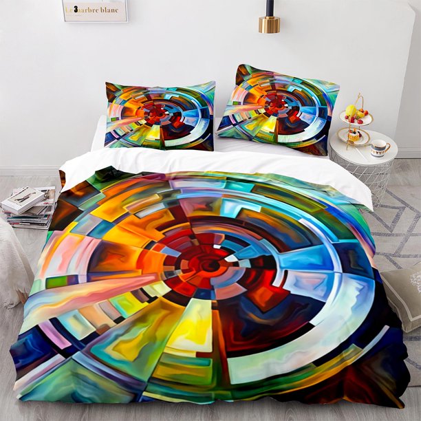 Color lead painting Bedding Set Single Twin Full Queen King Size Art Bed Set Aldult Kid Bedroom Duvetcover Sets 3D 3Bed Sheets