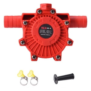 Bothyi - Mini Bomba De Taladro Eléctrico Manual De Velocidad Rápida Para Agua, Aceite, Líquido Estilo Exterior A
