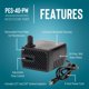 thumbnail image 3 of Bomba de agua Little Giant PES-40-PW 115V 170 l/h de caudal, 3 of 9