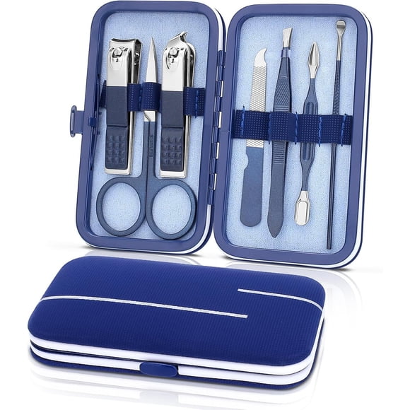 Set Manicure HOLDUDREAM 7 piezas Acero Inoxidable Viaje
