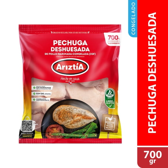 Pollo Pechuga Deshuesada Congelada, 700 g