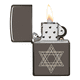 thumbnail image 2 of Encendedor Zippo Estrella de David Design Plateado ZP49685, 2 of 4