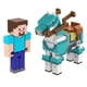 thumbnail image 2 of Mattel ¡figura De Lujo! Steve Y Caballo Con Armadura, 2 of 2