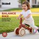 thumbnail image 3 of Bicicleta de equilibrio SKIDEE para niños, 4 ruedas con luces LED – Rojo turbo, 3 of 7