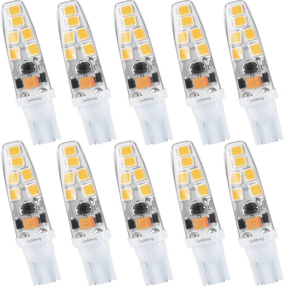 Bombilla LED LEMENG 2W 180lm 3000K Pack de 10 12V