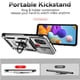 thumbnail image 3 of Estuche GANGXUN para Samsung Galaxy A21S, soporte giratorio 360°, estilo mecánico y magnético, 3 of 5
