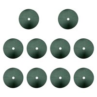 Ioensy - 10 Anillos De Mantillo Para Control De Malezas, Protectores Redondos Para Árboles Frutales, 72 Cm, Agujero De 8 Cm