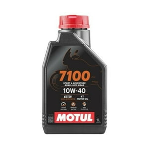 Aceite Moto Y Cuatriclos 10W 40 Full Sintetico 1L Motul 4T Negro
