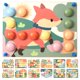 thumbnail image 1 of Rompecabezas de tablero de clavijas Nene Toys 2+ - combinación de colores pastel, 1 of 7
