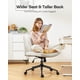 thumbnail image 3 of Silla De Cruce De Piernas Cuero Pu Giratoria Y Ajustable Beige, 3 of 7