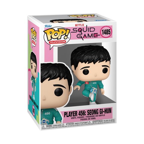 Figura De Vinilo Funko Pop Tv Squid Game Player 456 Seong Gi-Hun