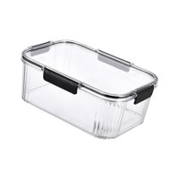 Magideal - Caja De Almacenamiento, Contenedor De Almacenamiento De Alimentos, Caja De Conservación Con Cubierta, Accesorios De Cocina A Prueba De Fugas, Tarro De L