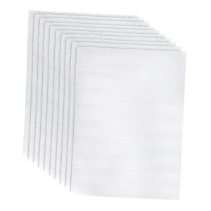 Magideal - Estabilizador Lavable Estabilizador De Bordado Soluble En Agua Patrón De Impresión Para Principiantes Parte Posterior Adhesiva Para Bordado A Máquina