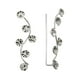 thumbnail image 1 of Aros de Plata 925 Trepador con Circones, 1 of 2