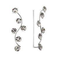 Fershop - Aros De Plata 925 Trepador Con Circones