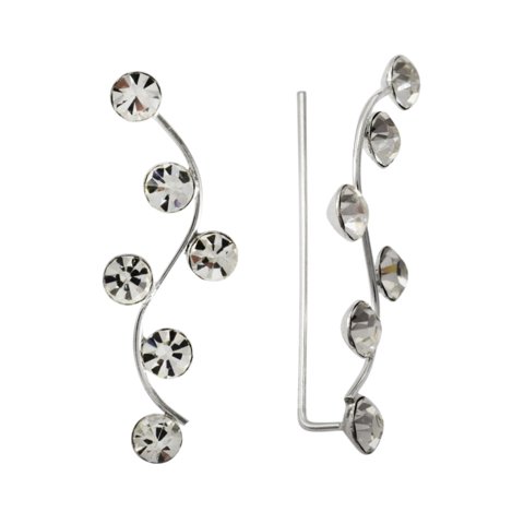 Fershop - Aros De Plata 925 Trepador Con Circones