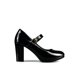 thumbnail image 1 of Zapatos Taco PU Acharolado Mujer Cuadrado Weide TFA318, 1 of 3