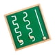 thumbnail image 1 of Montessori Busy Board Track Toys Actividad Motor Habilidad Aprendizaje Para Preescolar Verde, 1 of 5